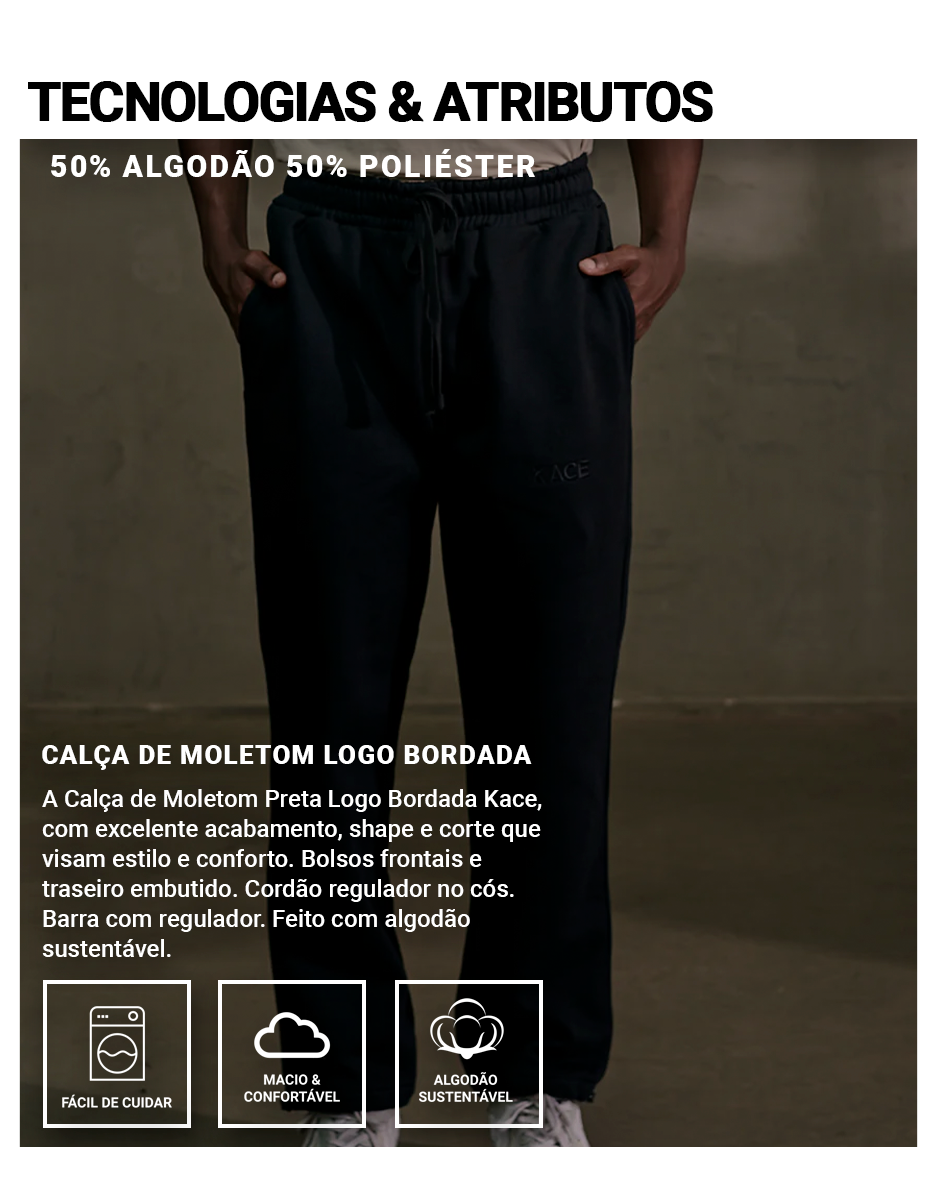 Calça Palmeiras De Moletom Logotipo Bordado Produto Oficial - Caps Company