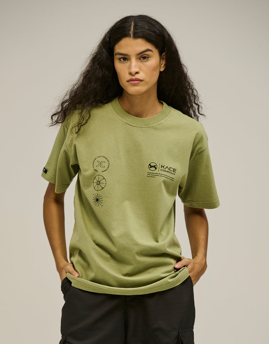 Camiseta Space Uniform Verde Kace